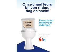 Oproep TLN: maak melding van slechte sanitaire voorzieningen
