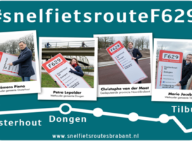 F629 Oosterhout-Dongen-Tilburg negende snelfietsroute
