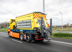 Rijkswaterstaat strooit met elektrische MAN eTGM