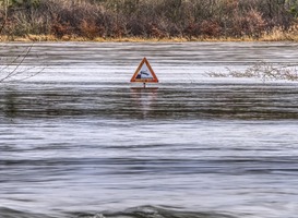 Rijkswaterstaat verwacht hoogwater door neerslag en smeltwater.