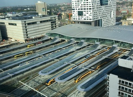 Super drone maakt digitale versie van station Utrecht Centraal