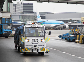 Luchthaven Schiphol test zelfrijdende bagagetrekker