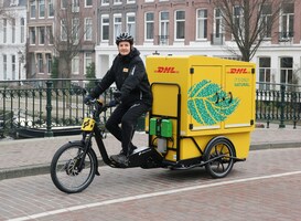DHL Express introduceert innovatieve cargofiets