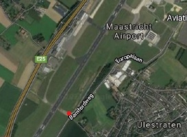 Hier zijn de spottersplekken op Maastricht Aachen Airport te vinden