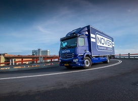 NOVER Logistics voegt eerste Mercedes-Benz Actros toe aan wagenpark
