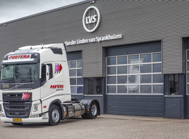 Eerste Volvo FH LNG-trucks voor Portena Logistiek
