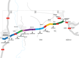 Rijkswaterstaat: Fase 1 uitbreiding snelweg A1 Apeldoorn-Azelo bijna klaar