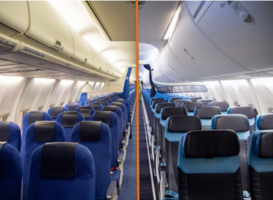 KLM past cabine-interieur aan van 14 Boeing 737-800’s