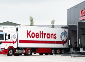 Koeltrans neemt twintig nieuwe Scania LNG-trekkers in gebruik