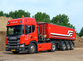 Van Leuken zand- en grinthandel kiest bewust voor Scania