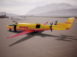 DHL gaat vracht vervoeren met elektrische vliegtuigen