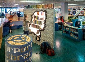 Bibliotheek op Holland Boulevard (Schiphol)