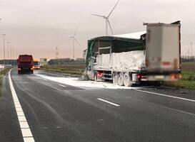 A4 dicht tussen Markiezaat en Belgische grens na ongeval vrachtwagens