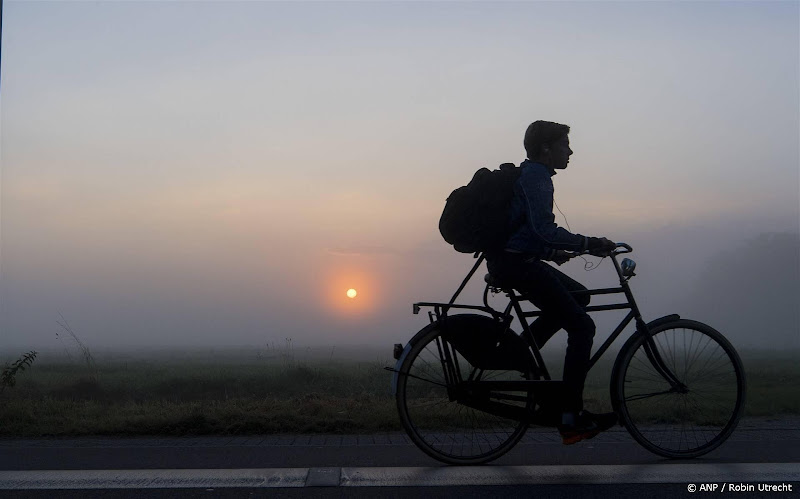 Dichte mist: vanochtend code geel in midden en oosten