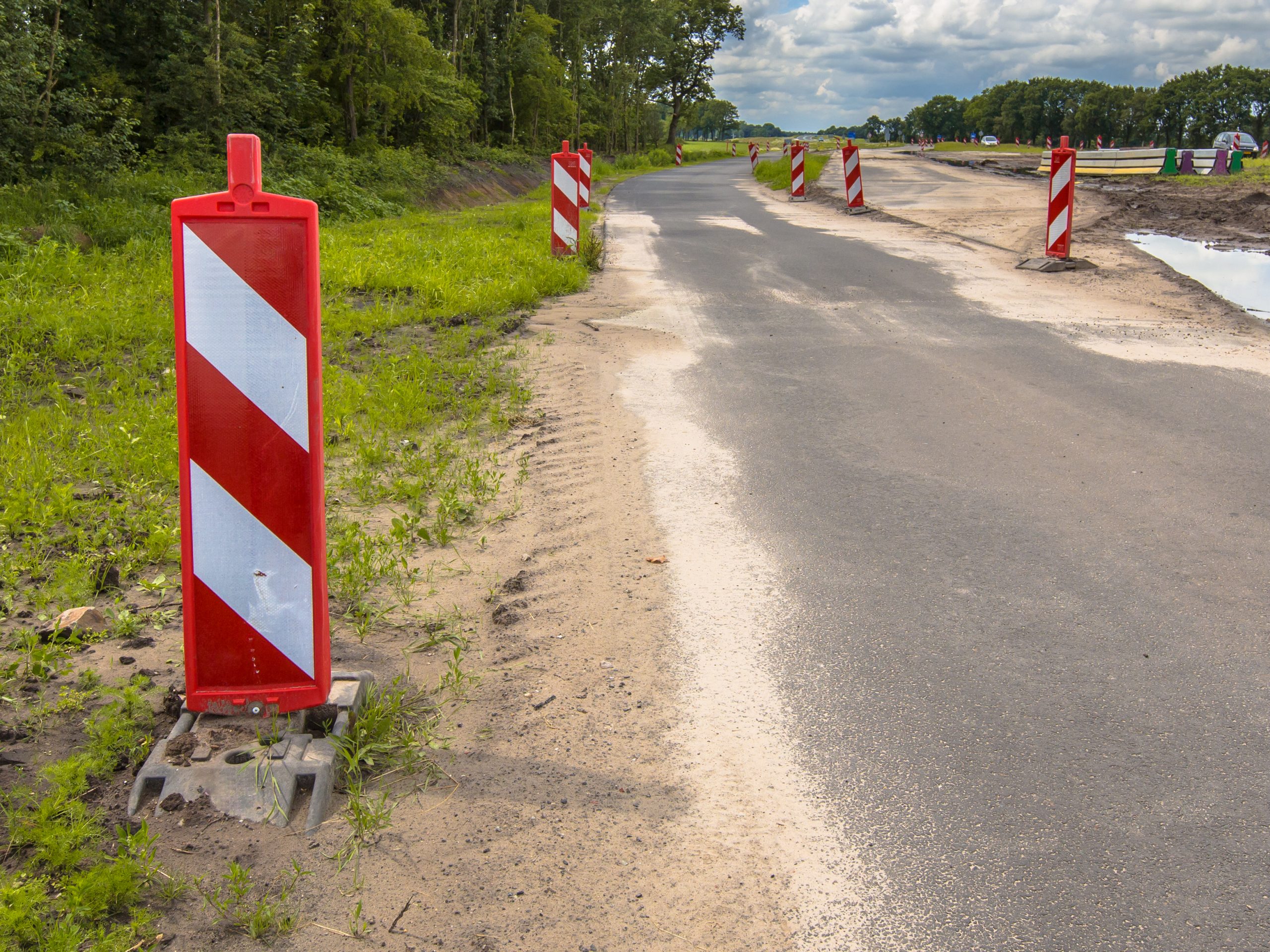 Klaas Kloosterweg West in Rouveen weer open voor doorgaand verkeer